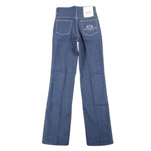 Maverick Jeans Boys 12 Slim 24x27 Vintage 70s Blue Cotton Poly Straight Leg USA
